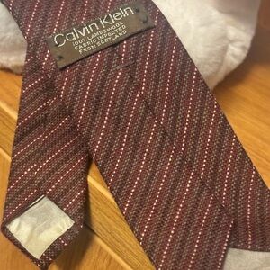 Calvin Klein Men's lambs Wool VTG Tie